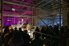 Heilige Messe auf der Baustelle zum 4. Advent (Foto: Karl-Franz Thiede)